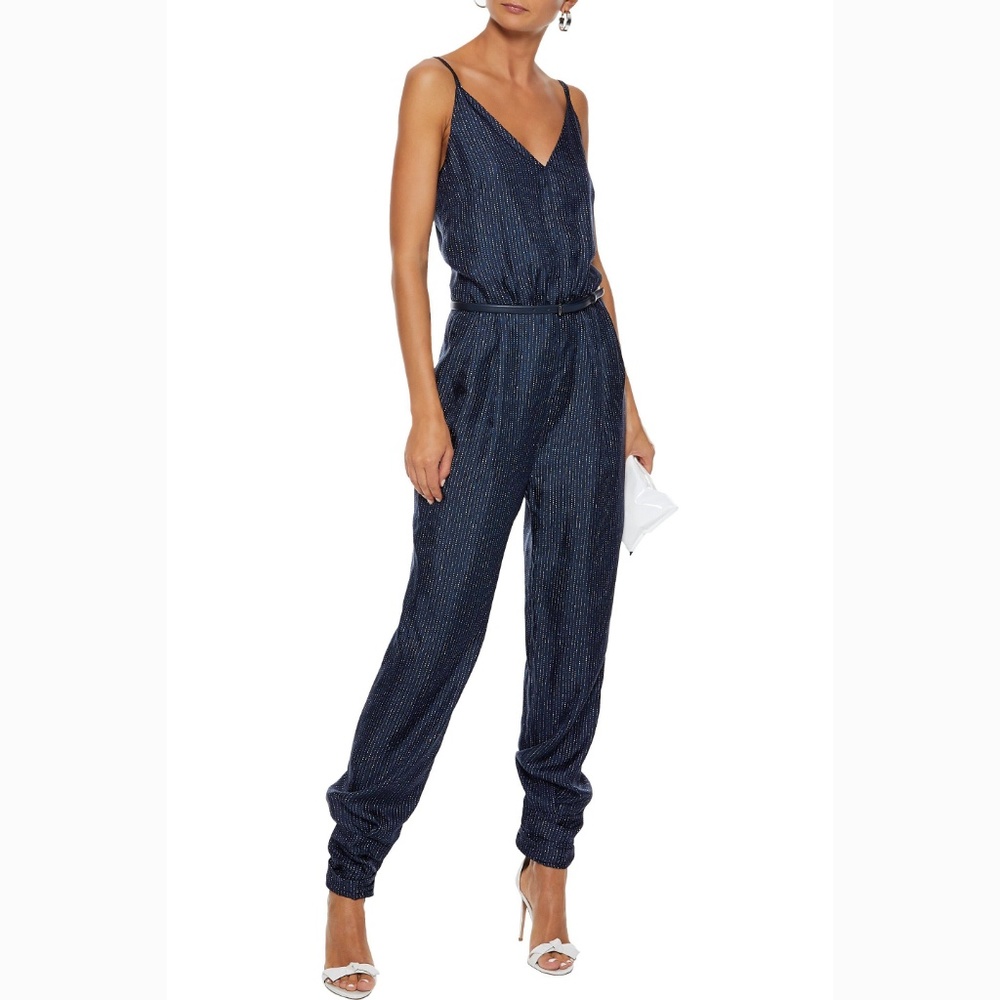COPY - MAX MARA SILK JACQUARD JUMPSUIT size 2